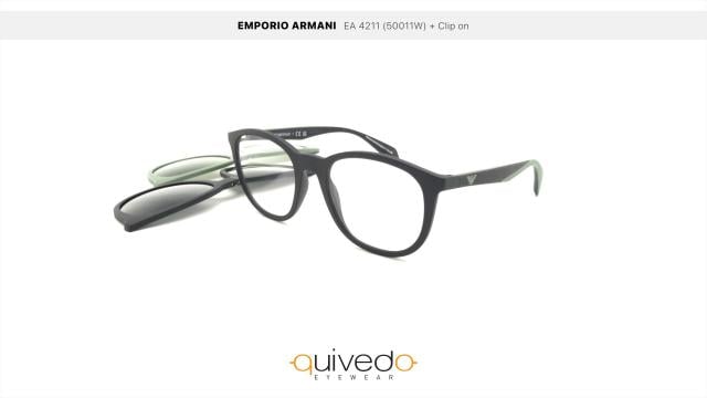 Emporio Armani EA 4211 (50011W) + Clip on